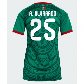 Billige Fotballdrakt Mexico Roberto Alvarado #25 Replika Hjemmedrakt Dame VM 2026 Kortermet